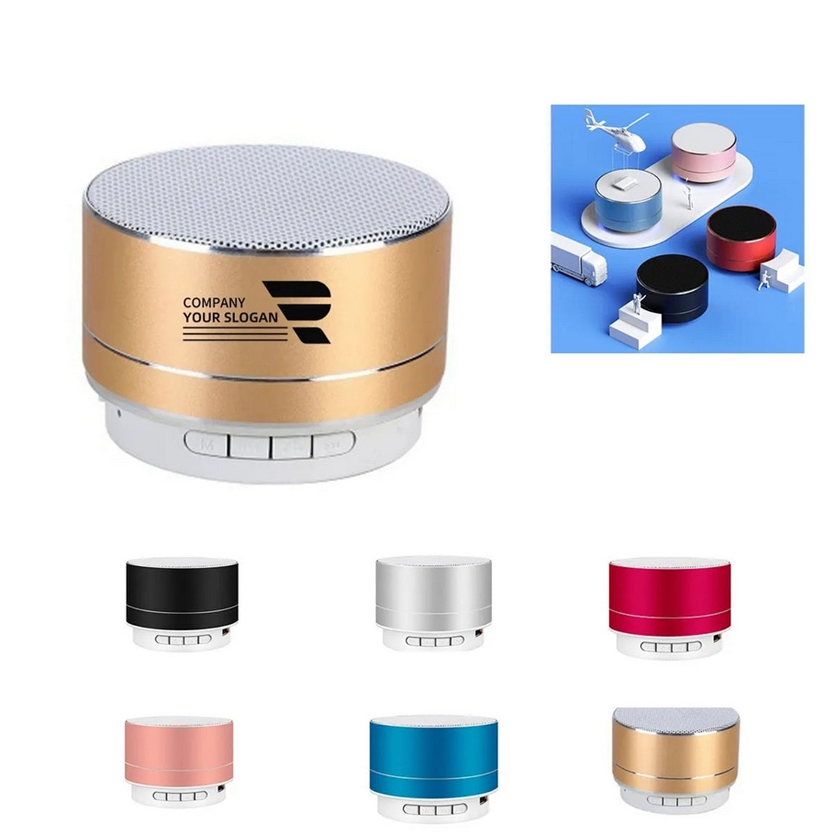 HUPSTL090 Mini Led Wireless Bluetooth Speaker