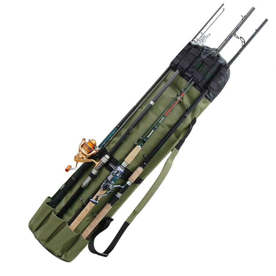 HUPSTL095 Multi Pocket Fishing Rod Storage LUYA Bag