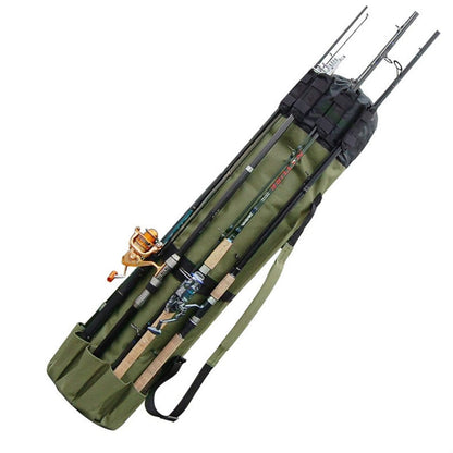 HUPSTL095 Multi Pocket Fishing Rod Storage LUYA Bag