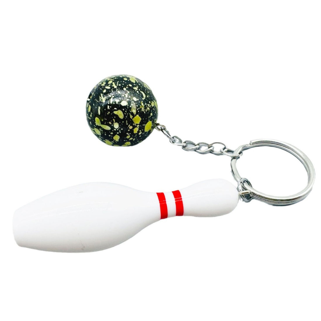 HUPSTL110 Bowling Pin Sports Keychain