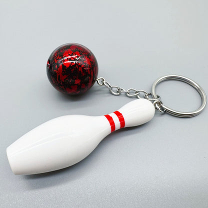 HUPSTL110 Bowling Pin Sports Keychain