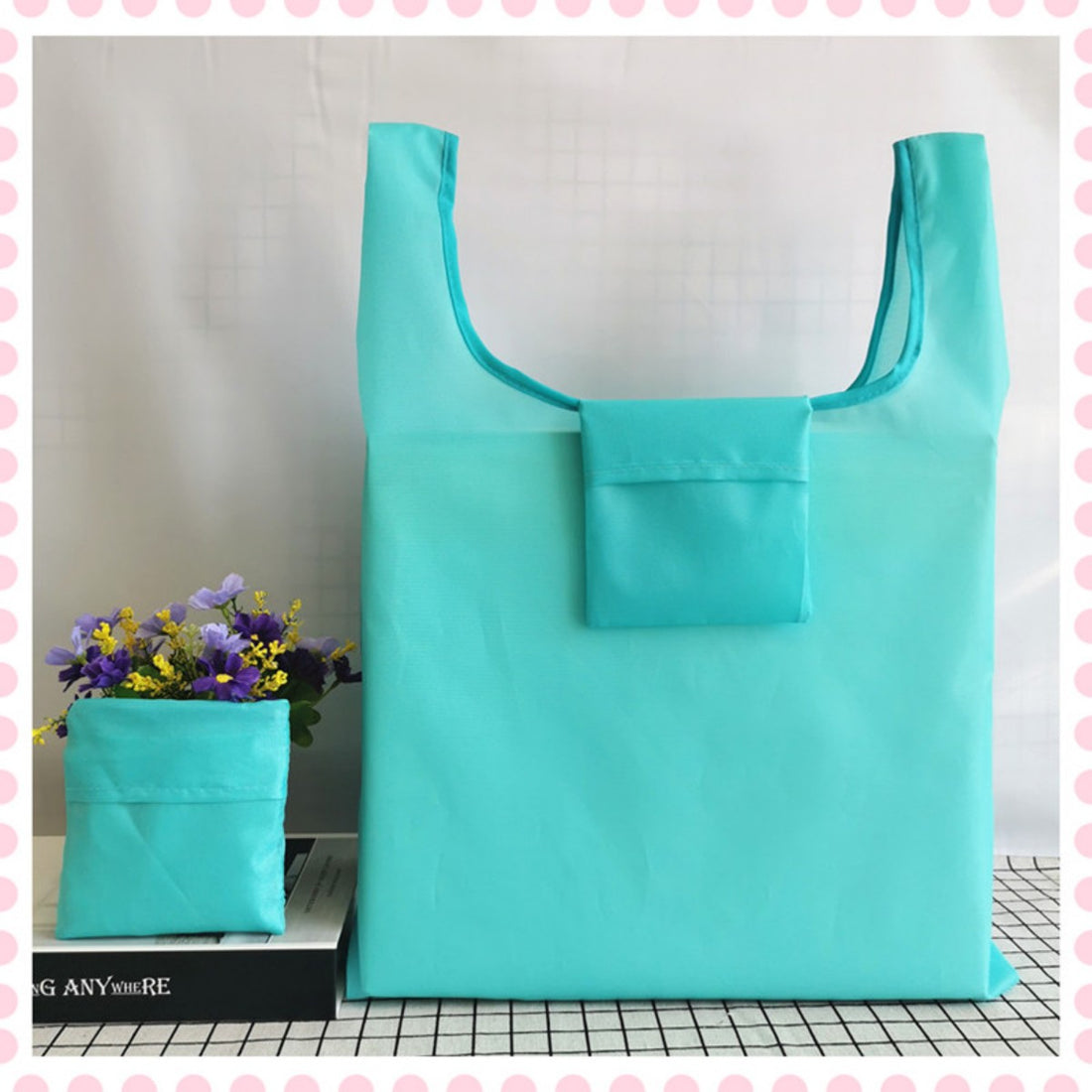 HUPSTL116 Folding Reusable Shopping Bags