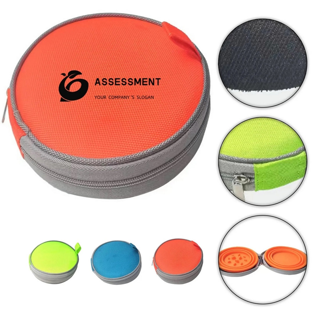 HUPSTL138 Collapsible Silicone Pet Bowl