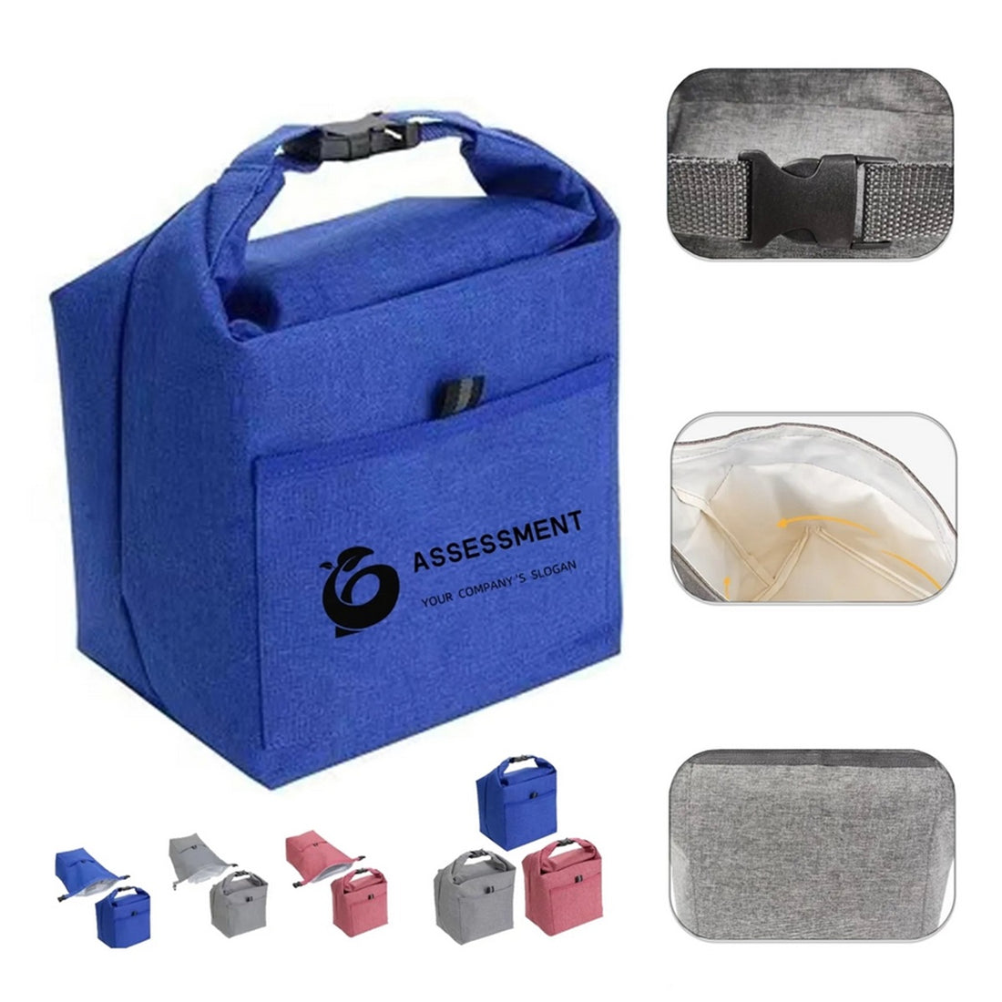 HUPSTL140 Bellevue Insulated Lunch Tote