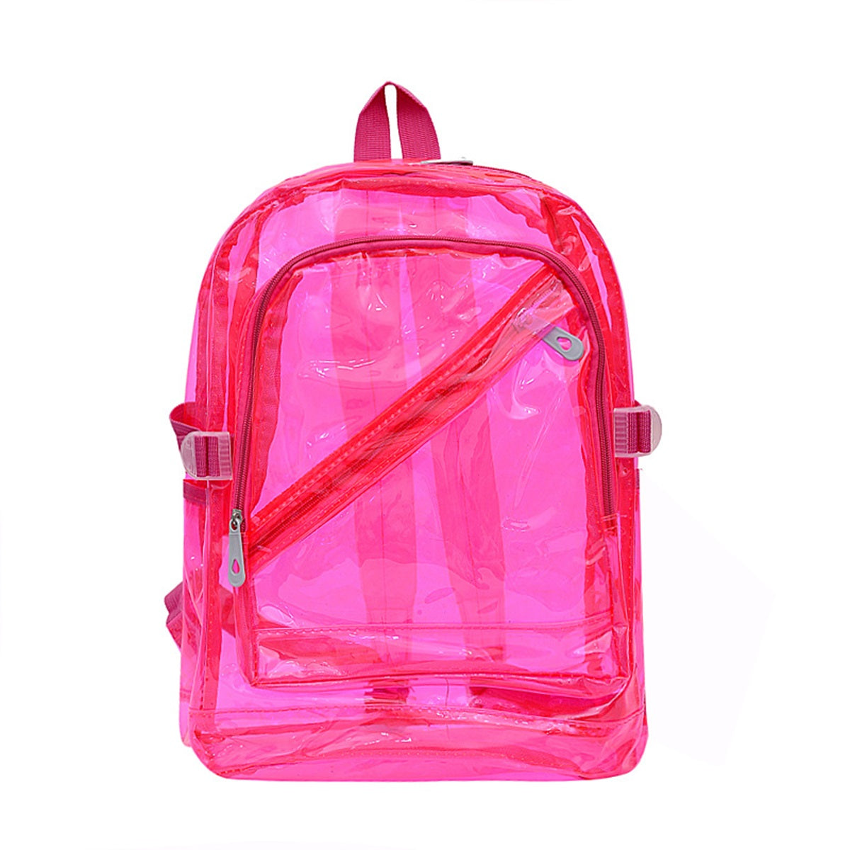 HUPSTL141 PVC Clear Plastic Daily Backpack