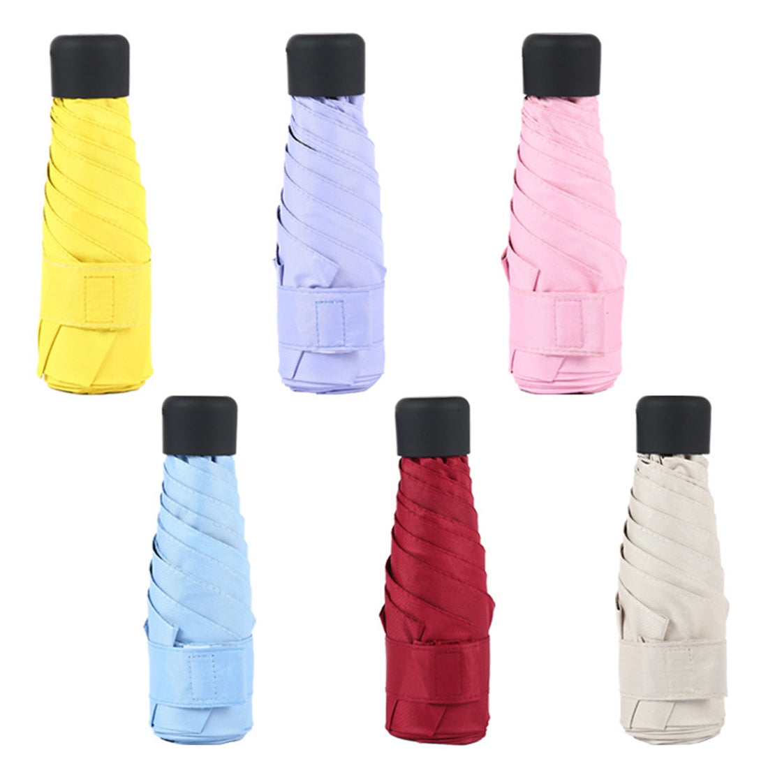 HUPSTL143 Folding UV Protection Umbrella