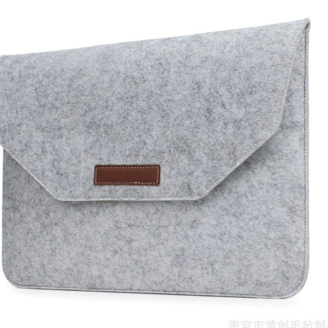 HUPSTL151 Felt Laptop Sleeve Case Document Bag