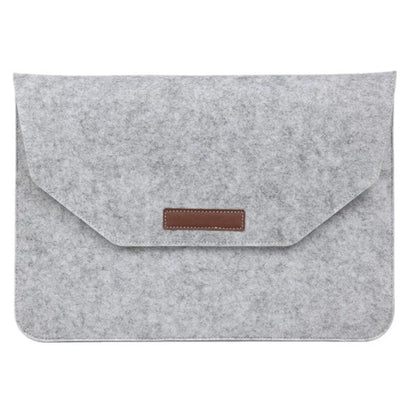 HUPSTL151 Felt Laptop Sleeve Case Document Bag