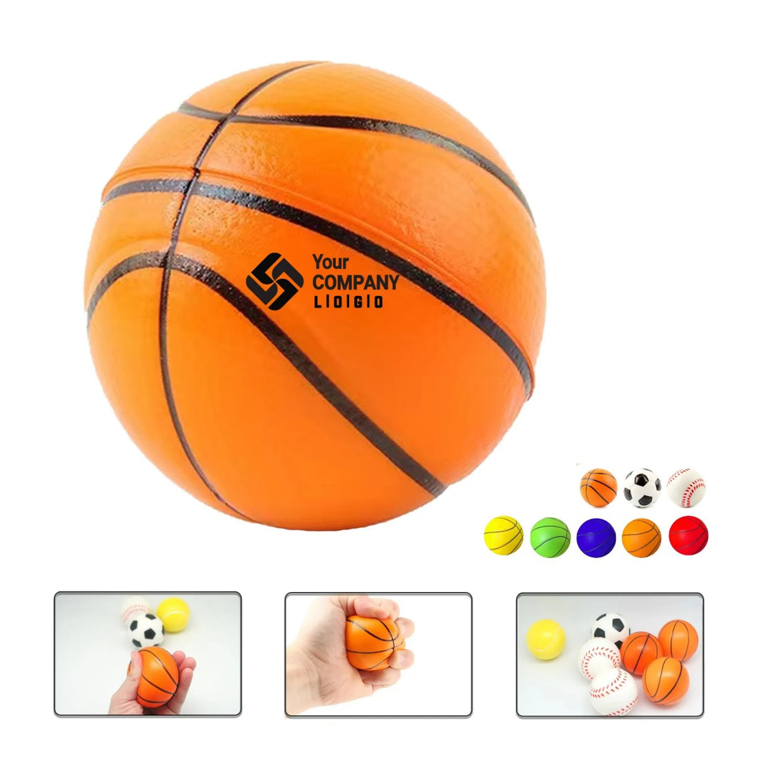 HUPSTL160 Basketball Stress Reliever