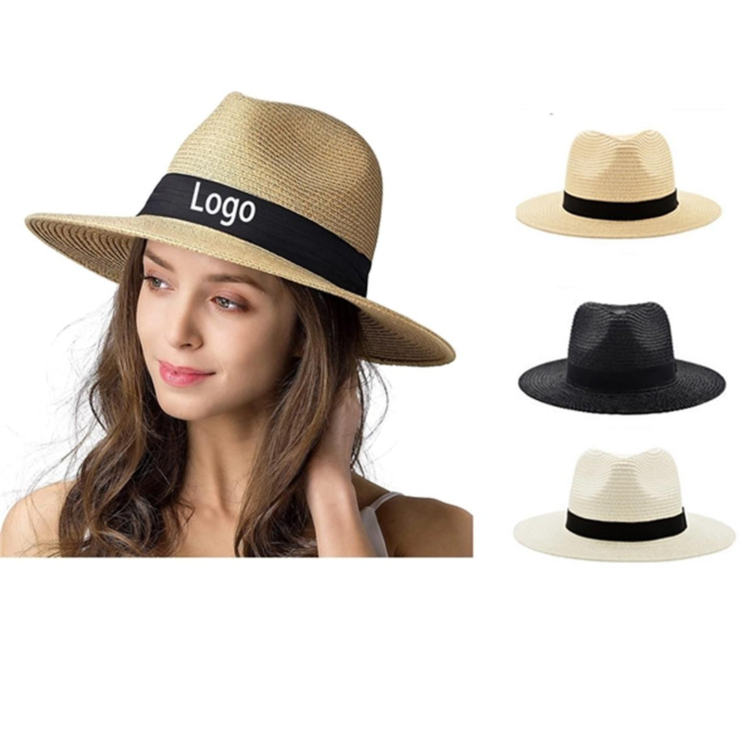 HUPSTL163 Straw Panama Hat