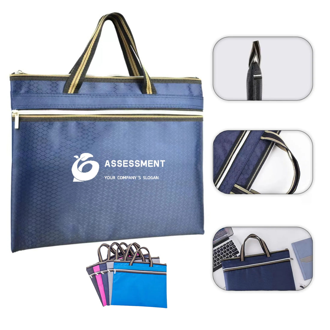 HUPSTL168 Document Tote Hand Bag