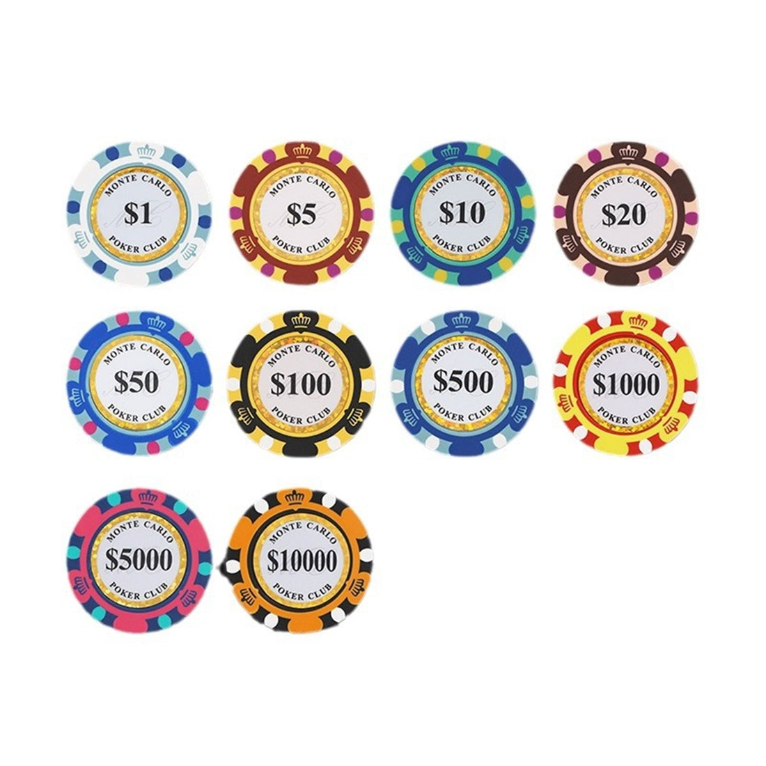 HUPSTL175 Casino Poker Chip