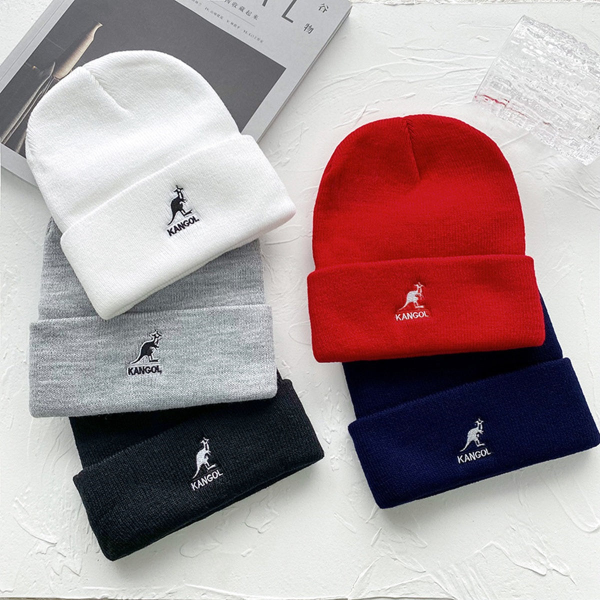 HUPSTL179 Knit Beanie Skull Cap