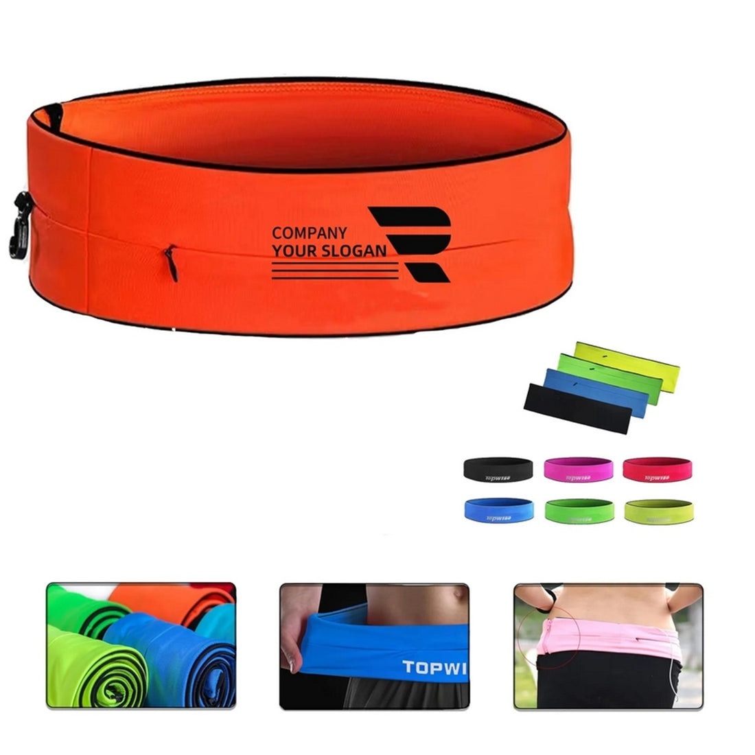 HUPSTL182 Sport Fabric Light Belt