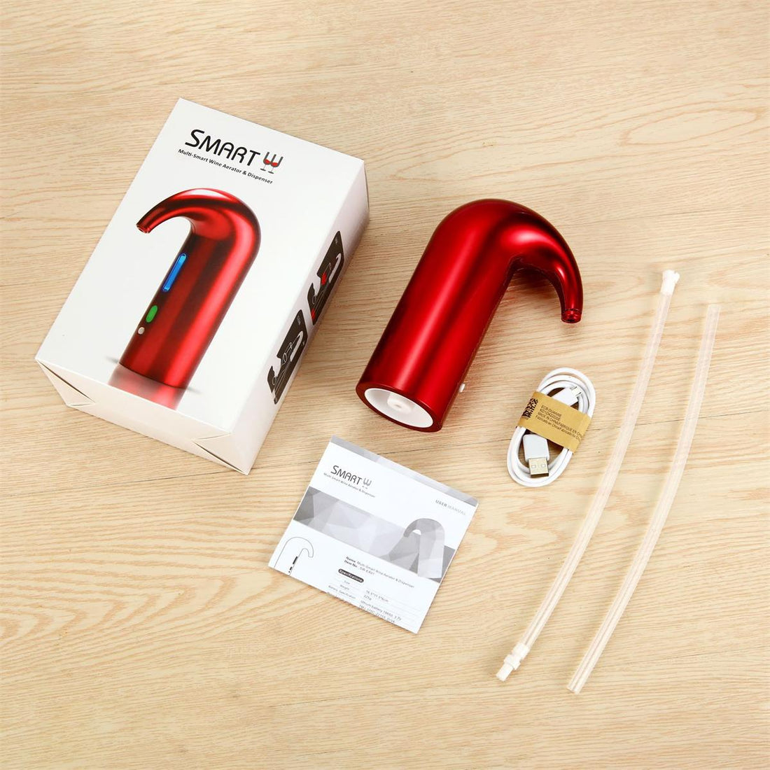 HUPSTL187 Usb Charging Electric Wine Aerator