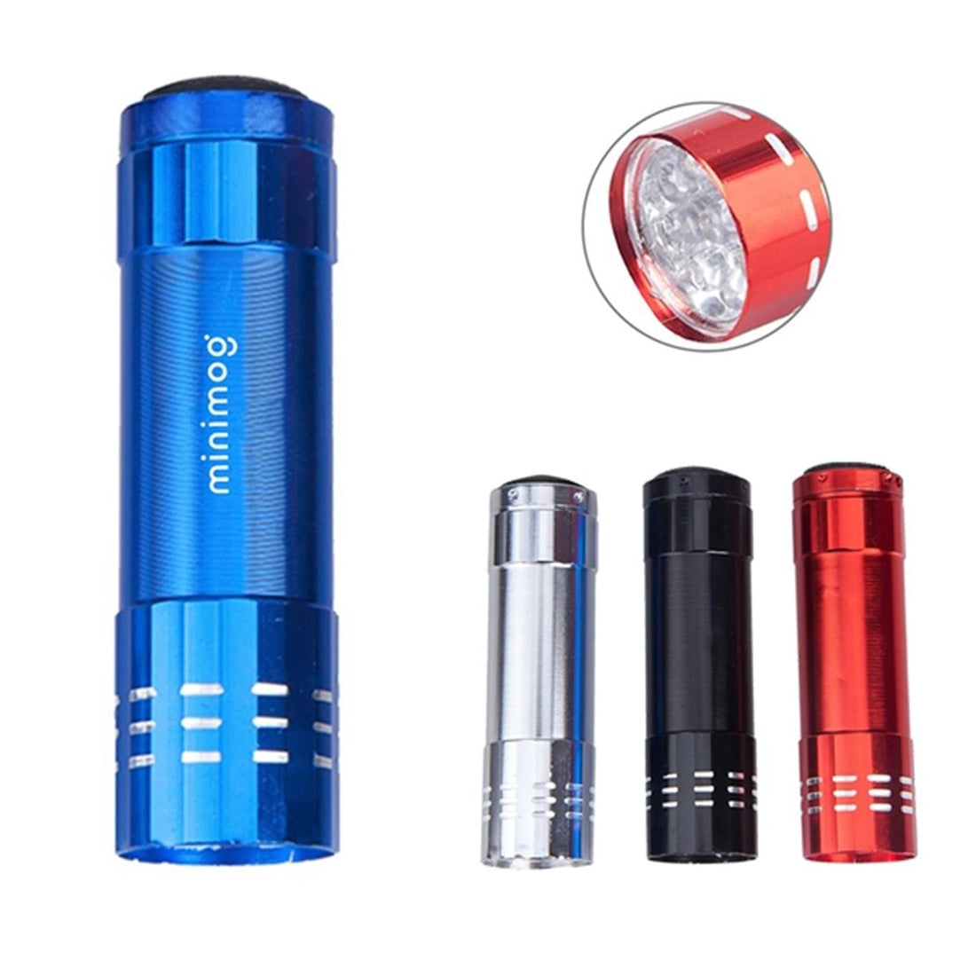 HUPSTL188 Mini Aluminum Led cob Flashlight