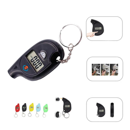 HUPSTL192 Mini Digital Tire Pressure Gauge With Key Chain
