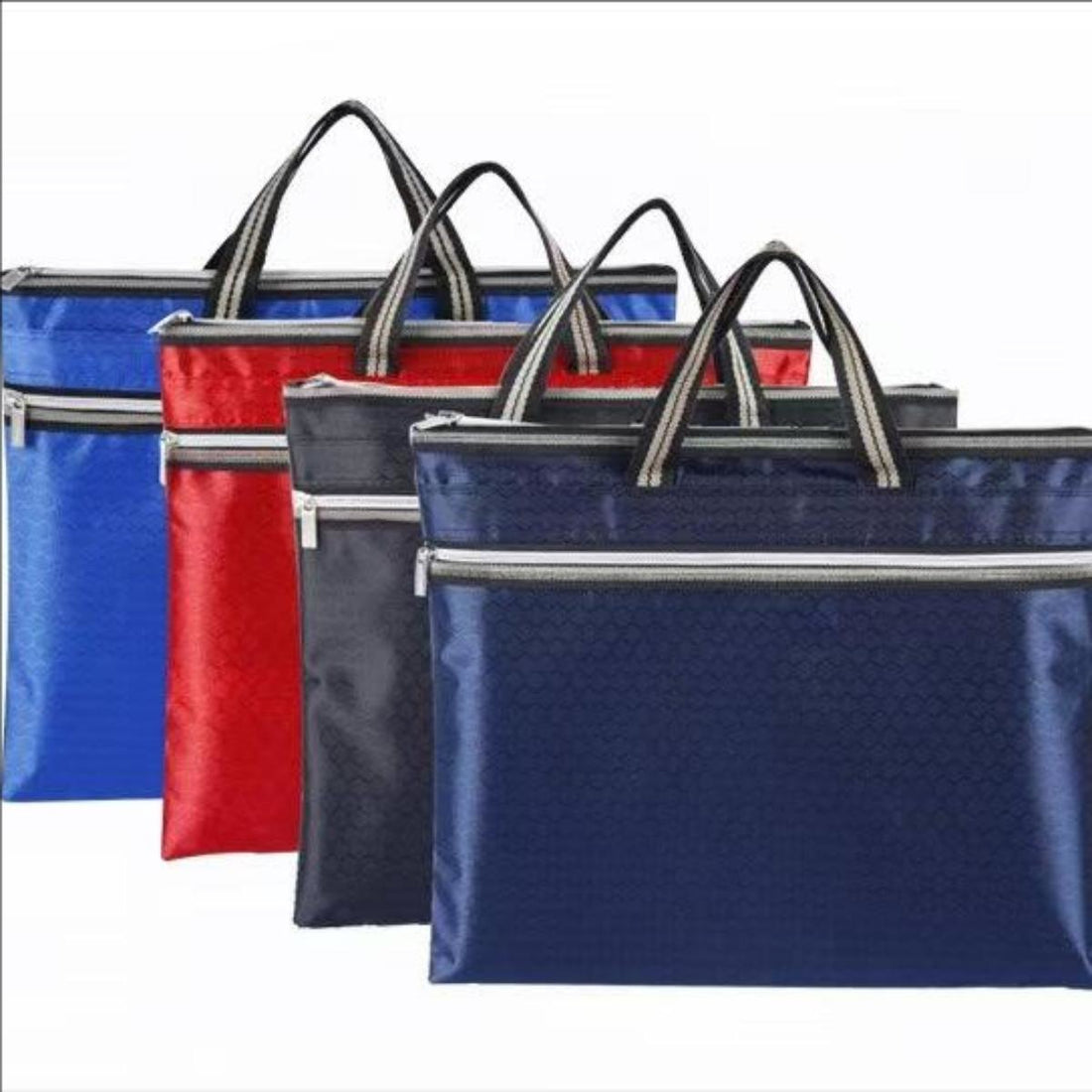 HUPSTL197 Portable Canvas File Bag Business Briefcase