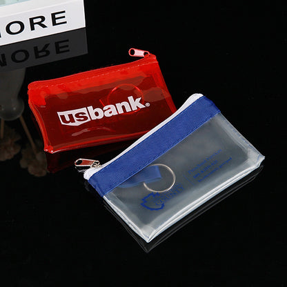 HUPSTL205 Mini Zippered PVC Pouch