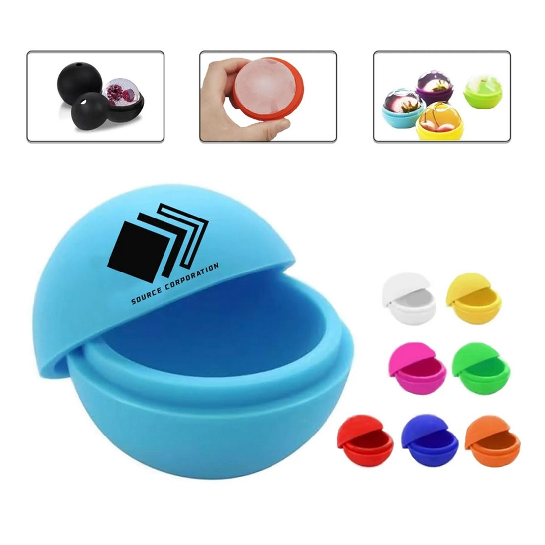 HUPSTL213 Silicone 1 3/4&quot; Ice Ball Mold