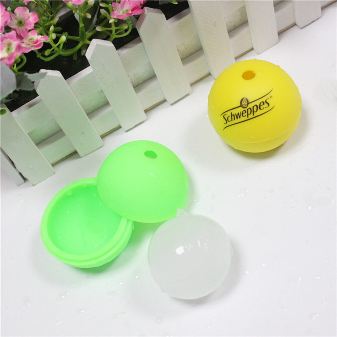 HUPSTL213 Silicone 1 3/4&quot; Ice Ball Mold