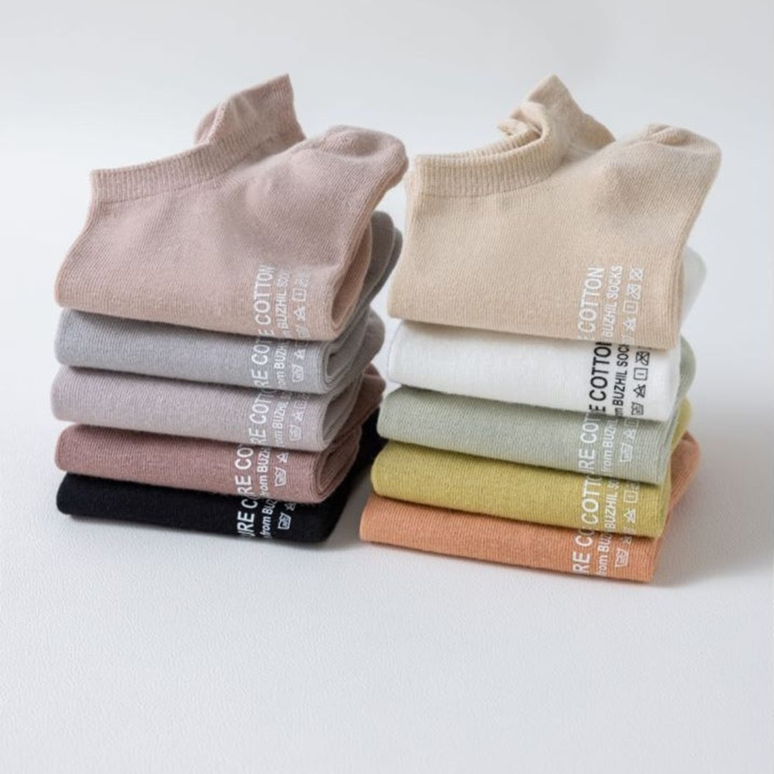 HUPSTL216 Breathable Cotton Summer Ankle Socks
