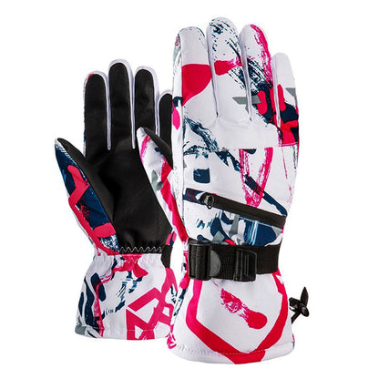 HUPSTL217 Winter SkiTouch Screen Snow Gloves