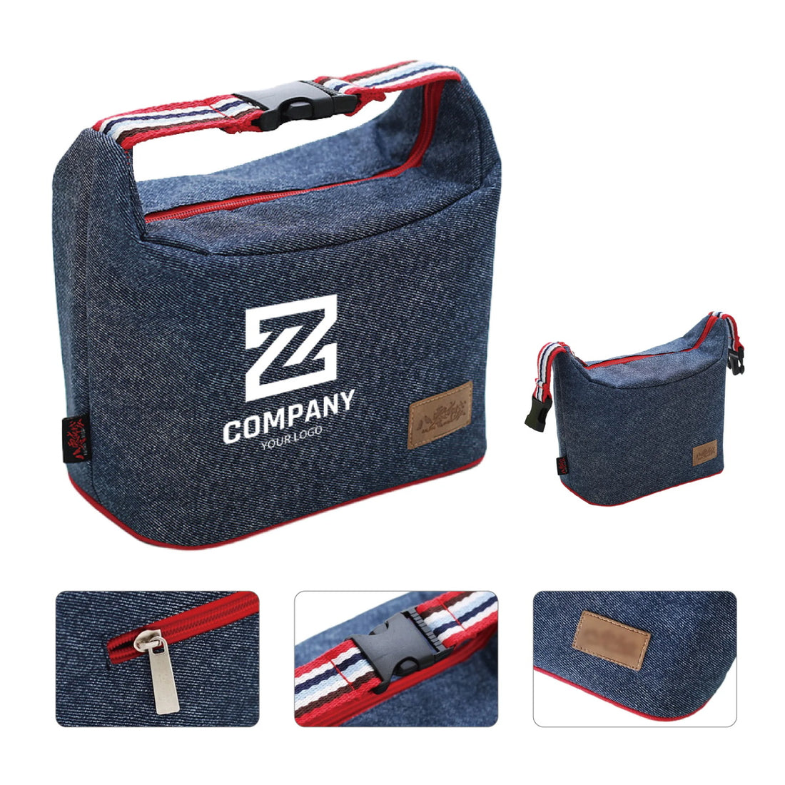 HUPSTL221 Oxford Cloth Bento Insulated Lunch Bag