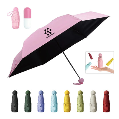 HUPSTL228 Portable Travel Ultra Mini Pocket Capsule Umbrella