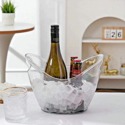 HUPSTL2322 Gallon Plastic Beer Ice Bucket