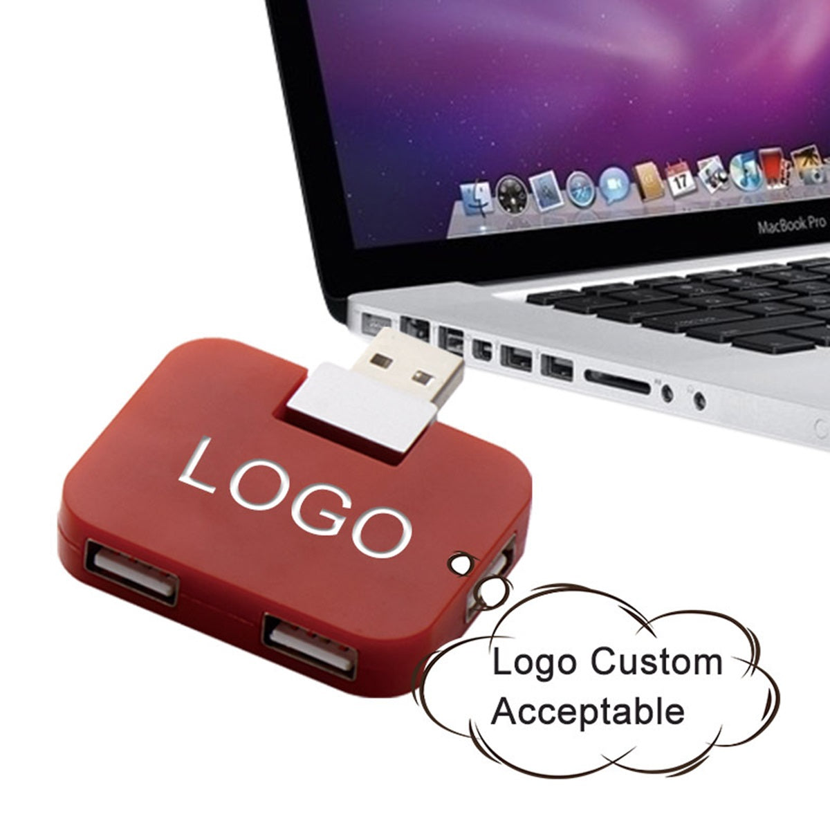 HUPSTL233 4 Ports Cube Usb Hub