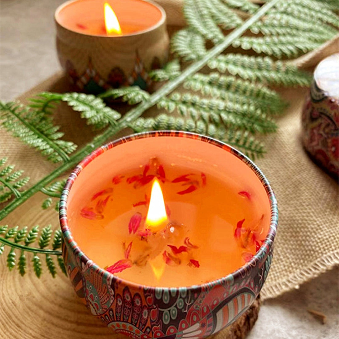 HUPSTL238 Christmas Scented Candles Single Or Set
