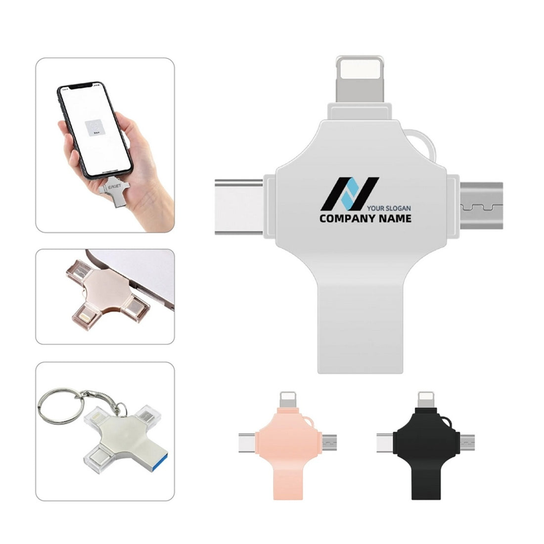 HUPSTL242 4 In 1 Usb Flash Drive