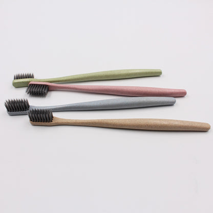 HUPSTL245 Wheat Straw Biodegradable Toothbrush