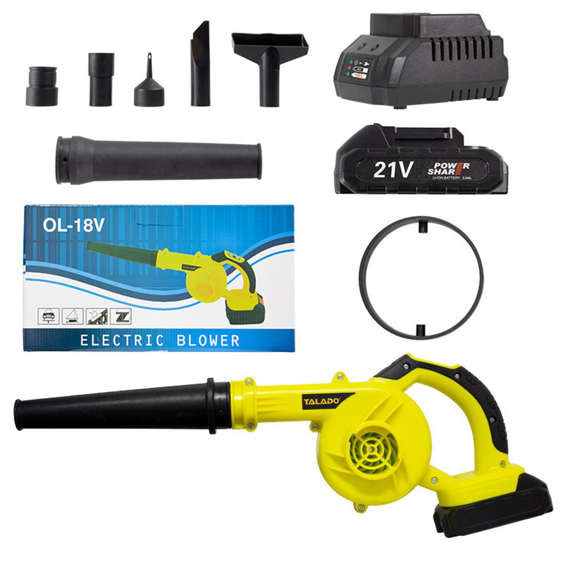 HUPSTL246 18V 4.0Ah Battery Powered Blower Machine