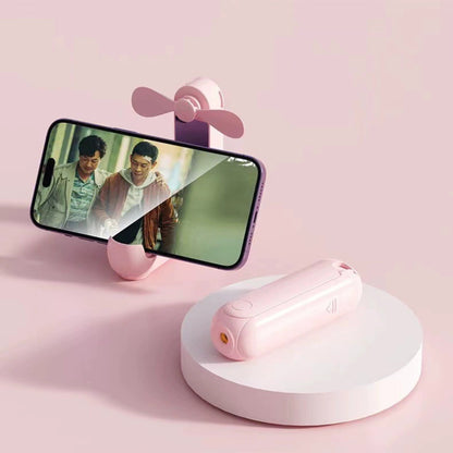 HUPSTL248 Portable USB Rechargeable Small Pocket Fan