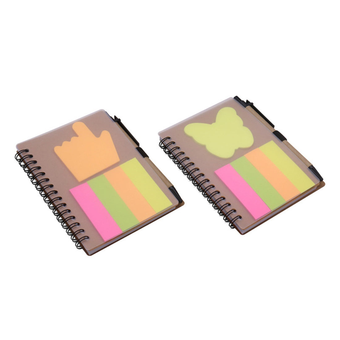 HUPSTL268 Notebook With Sticky Notes