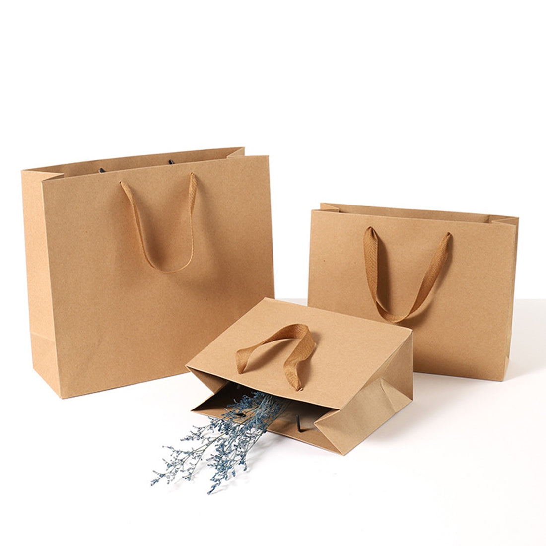 HUPSTL276 Natural Kraft Shopping Bag