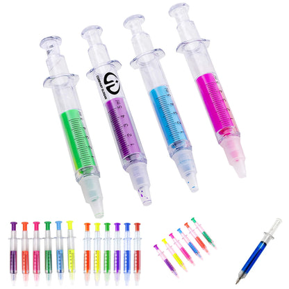 HUPSTL283 Curvaceous Ballpoint Pen/Highlighter