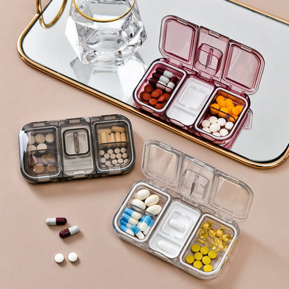HUPSTL292 Transparent Pill Separator Container