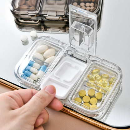HUPSTL292 Transparent Pill Separator Container