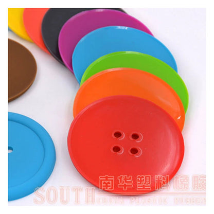 HUPSTL295 Silicone Button Coaster Drink Placemat