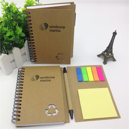 HUPSTL304 Sticky Book With Ruler