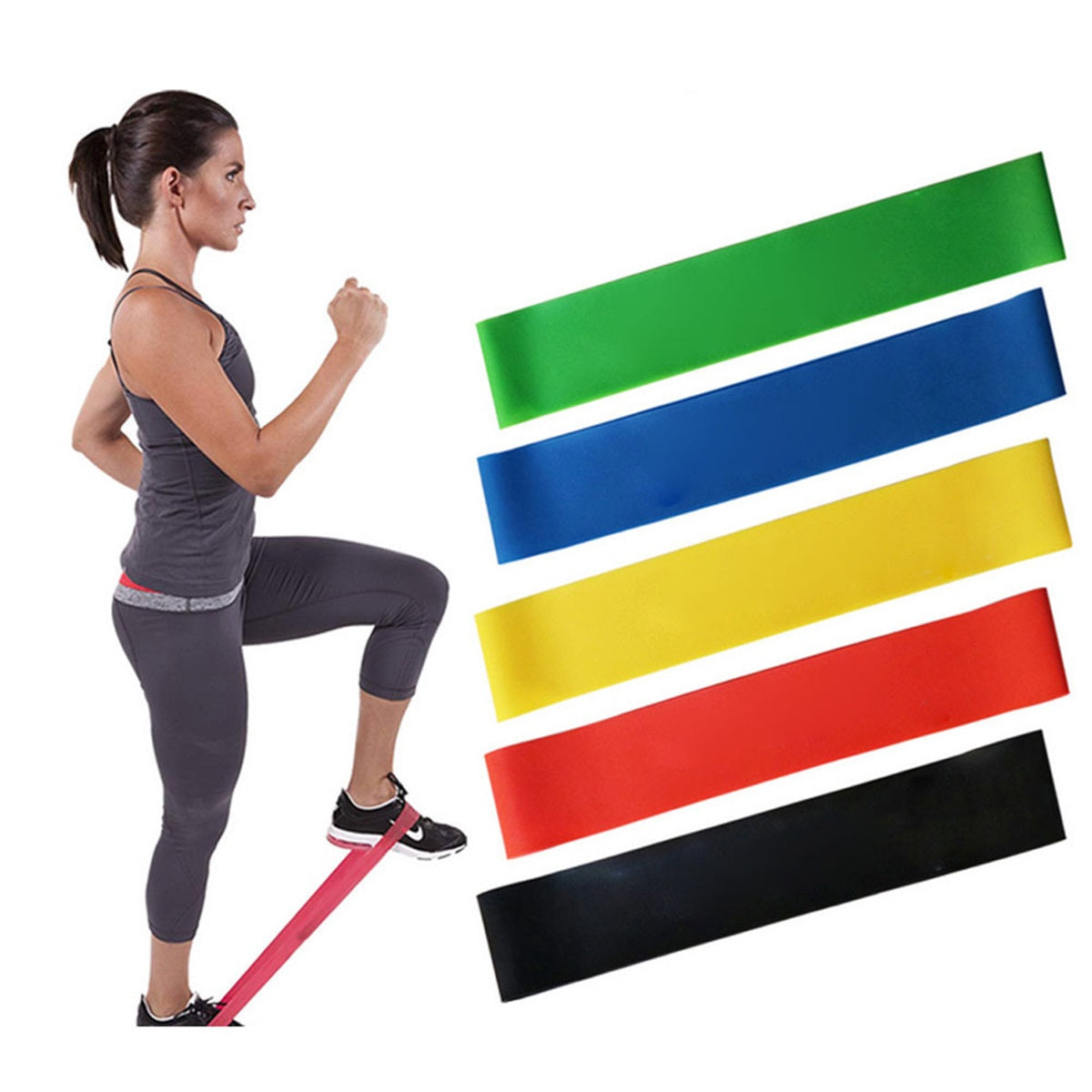 HUPSTL352 Latex Yoga Resistance Bands