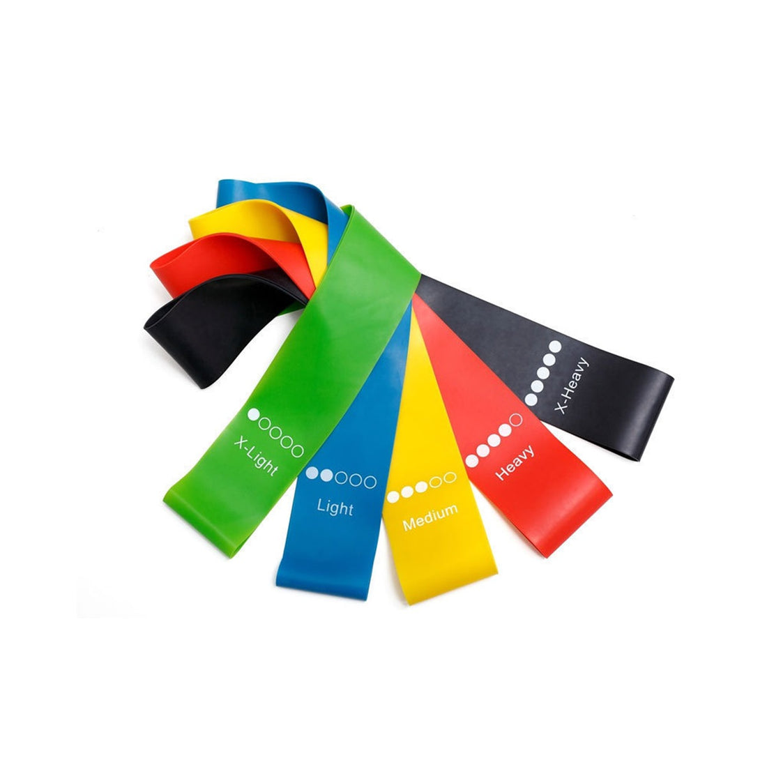 HUPSTL352 Latex Yoga Resistance Bands
