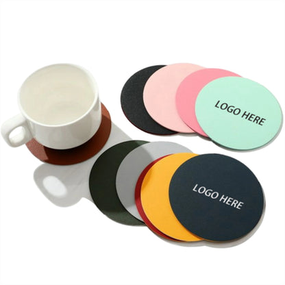 HUPSTL377 PVC Round Coaster