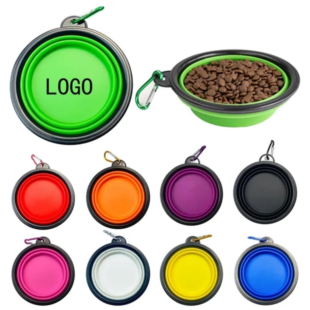 HUPSTL498 Pet Bowl 22oz Outdoor Portable Travel