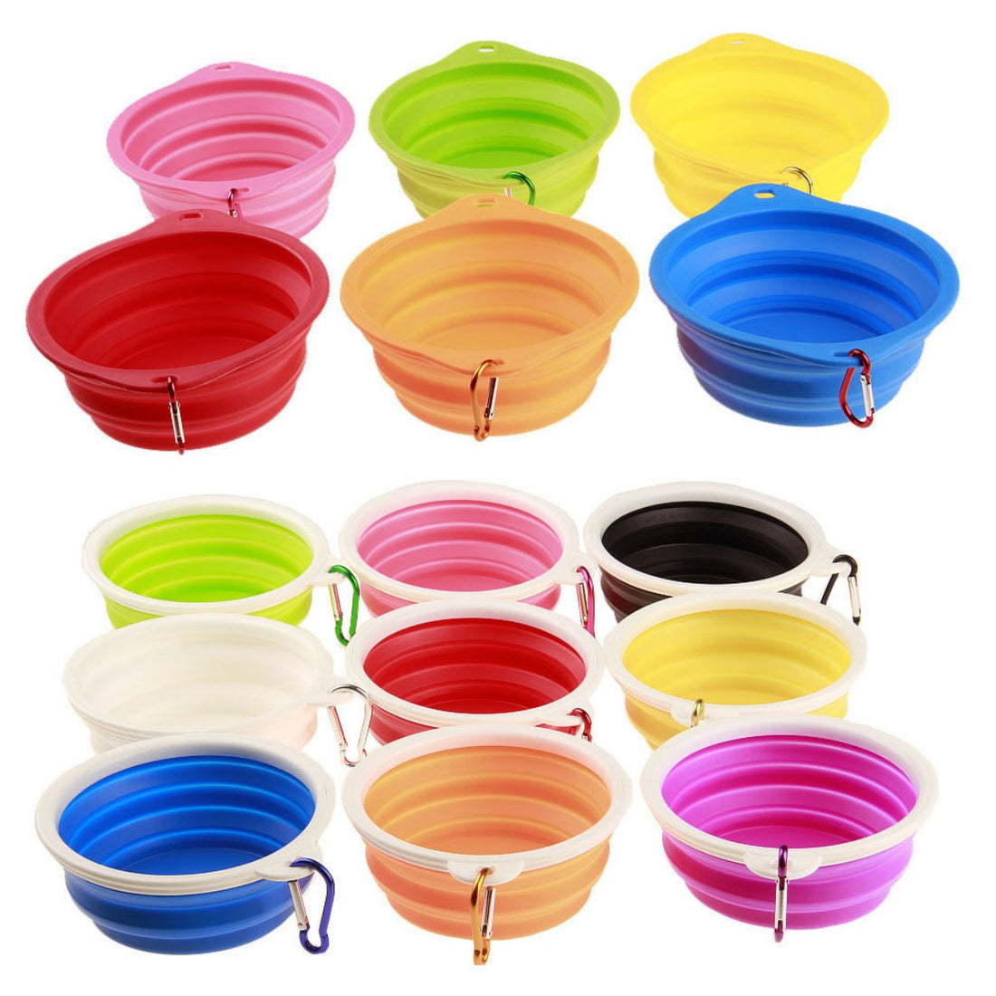 HUPSTL498 Pet Bowl 22oz Outdoor Portable Travel