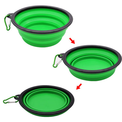 HUPSTL503 Collapsible Dog Bowls Pet For Outdoor MOQ50