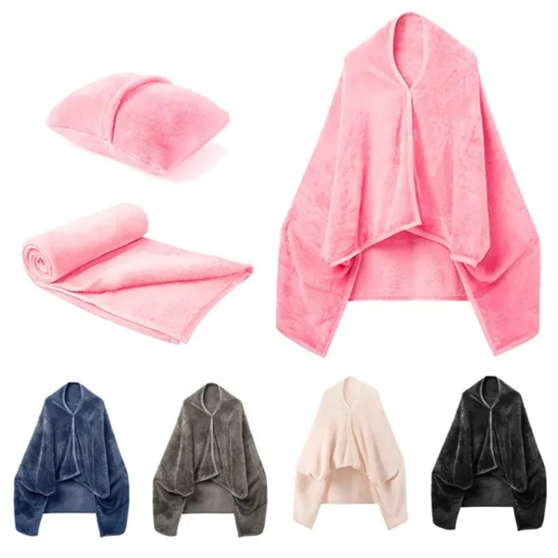 HUPSTL532 Comfortable Folding Pillow Blanket For Shawl